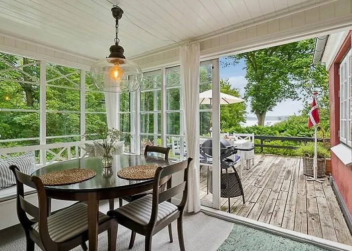 Woodland House Near Tirsbaek Estate And Fjord *